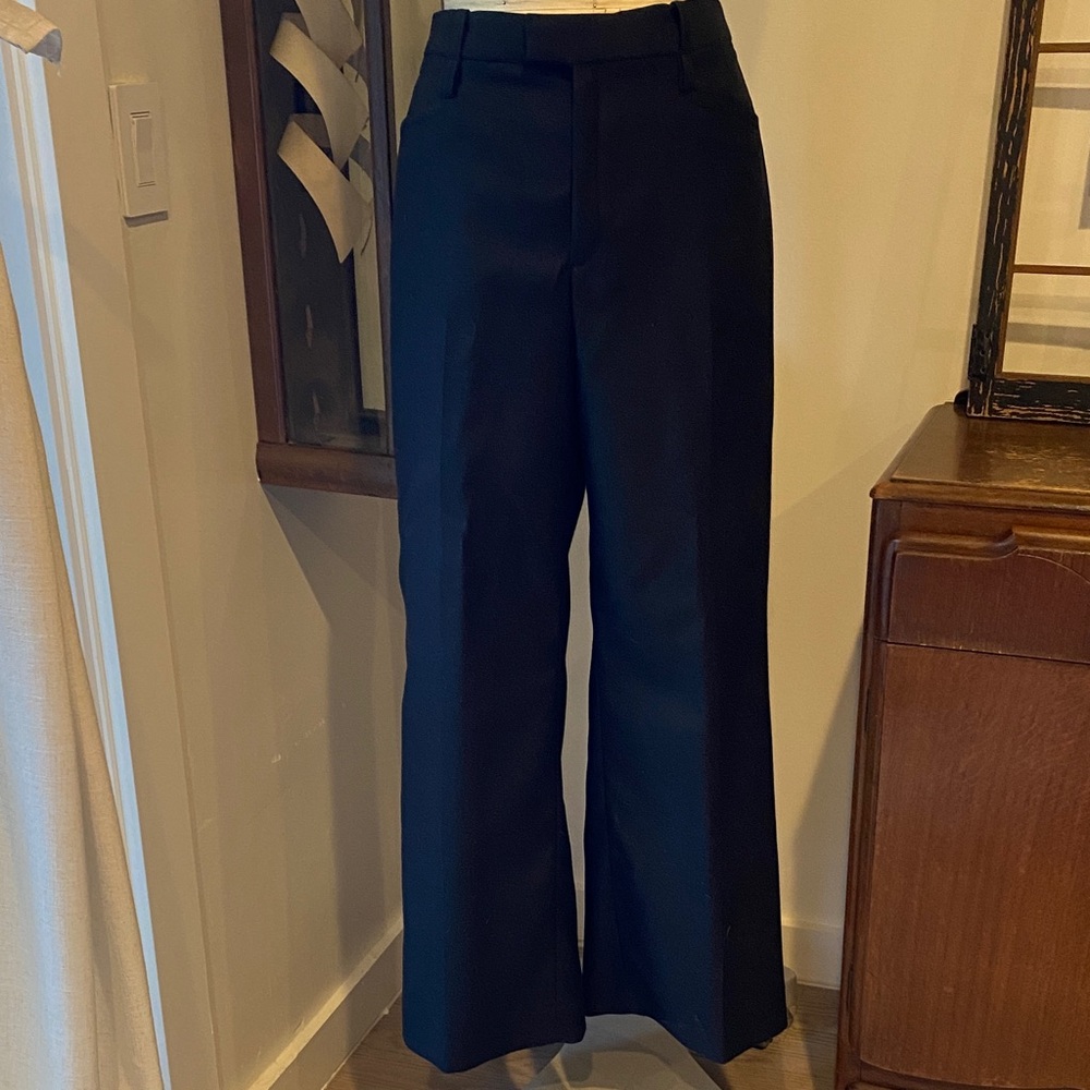 Banana Republic Black Wide-Leg Women's Pants